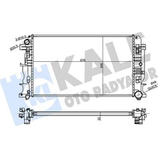 KALE RADYATÖR Motor Su Radyatoru Mercedes Sprınter B906 . Vw Crafter 30-35-50 678X398X32