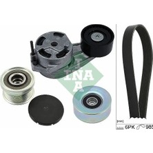 Ina Kanalli Kayıs Seti Bmw F20 F21 F30 F31 F35 Kutuklu. Alternator Kasnaklı