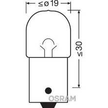 Osram Ampul 24V 67 10W Park (10 Adet)