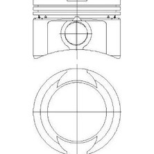 YENMAK Piston Segman Std 71.20MM Fiat Palio 1.2 8V 1987 SONRASI835900-12 (4 Adet)