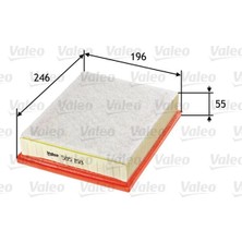 Valeo Hava Filtresi Renault Laguna 3 1.5 Dcı