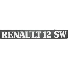 OKSA Arka Yazı Renault 12 Station Wagon (10 Adet)