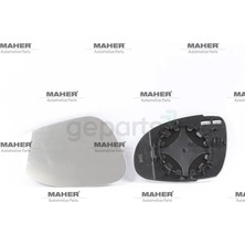 Maher Ayna Camı Golf5 / Jetta / Passat 2003-2010 Elektrikli, Isıtmalı Sağ (2 Adet)