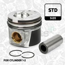 YENMAK Piston Segmanlı (1-2 Silindir) Polo / Cordoba / Fabia 2001-2010 1.4tdı Amf - Bnv - Bnm Std