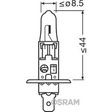 Osram Ampul 24V H1 70W (10 Adet)