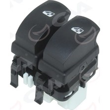 GVA Cam Açma / Kapama Anahtari Çiftli Ön Sol Renault Clio 3 2005 Modus 2004-2010 Fişli