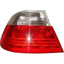 Meydan Diş Stop Lambasi Sol Beyaz / Kırmızı Duysuz (Tyc) ; Bmw 3 Seri - E46- Coupe - 1998-2003