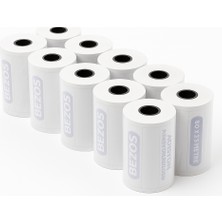 Popüler Sepet Bezos 80X25 mm Adisyon Rulosu Termal Rulo 5 Paket (50 Adet)