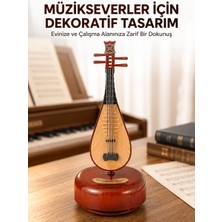 Klasik Ud Figürlü Melodili Müzik Kutusu Şık Hediyelik