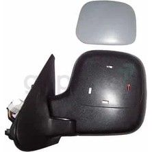 Meydan Kapi Aynası Sol Elektrikli / Isıtmalı Gri Kapaklı 5fişli (Tw) ; Citroen Berlıngo - 2004-2008