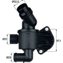 Mahle Termostat Komple 87C A4-A5-A6 2.0 Tdı 2009 Caga Caha