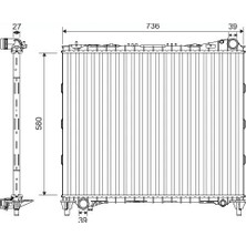 Valeo Motor Su Radyatoru Land Rover Range Rover L405 L494