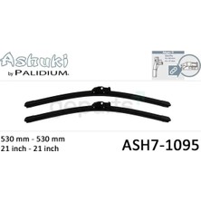 Maher Silecek Süpürgesi Takım Passat 2002-2005 Superb 2002-2005 Çift Delik 21+21 A925S (530MM+530MM)