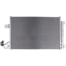 Meydan Klima Radyatörü 2.0 (Brazing) (687X452X16) Alüminyum (O ; Volkswagen Transporter - T6- 2010-2014
