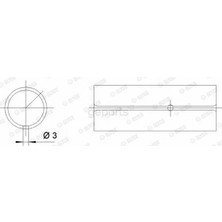 Glyco Piston Kol Burcu Golf4-Bora - Passat - A3-Toledo 1997-2020 Pım / 87582691 (4 Adet)