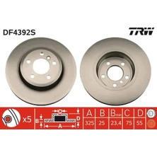 TRW Fren Diski On Bmw X3 E83