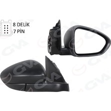 GVA Diş Dikiz Aynası Sağ Fiat Egea 2014 Tıpo 2014 Elektrikli Isıtmalı Sensörlü Konveks