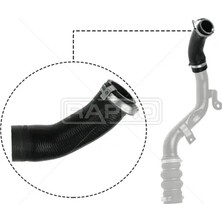 Rapro Turbo Intercooler Dirsek Hortumu Connect 1.8tdcı 75PS 90PS 2006-2013