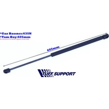 Tuff Support Bagaj Amortisörü Ford S - Max 2007 Uzunluk: 605MM