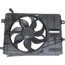 Meydan Radyatör Fan Davlumbazı Komple 1.5/1.6 (Motorlu) (7 Kanat) (Oris) ; Peugeot Rifter - 2019-2024
