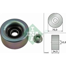 Ina V Kayıs Avare Kasnak Land Cruiser Prado (J12) 2003-2009 No:2