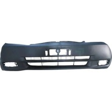 Meydan Ön Tampon Siyah (Köşeli Tip Sis Lamba Delikli (My) ; Toyota Corolla - ZZE121- 2002-2004