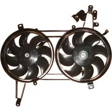 Meydan Radyatör Fan Davlumbazı 1,9 Jtd Çiftli Komple (Sac) (8+8 Kanat) ; Fiat Marea - 1997-2007