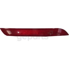Meydan Arka Tampon Reflektörü Sol Kırmızı ; Bmw 3 Seri - F30- 2012-2014