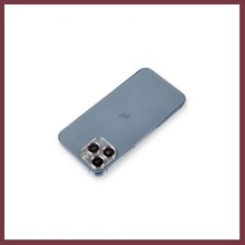 Storeşahin iPhone 11 Pro Max Uyumlu Metal Kamera Lens Koruma Cam - Mor SHN0720
