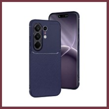 Storeşahin Tecno Camon 50 Pro 5g Uyumlu Auto Focus Karbon Kapak - Lacivert SHN0720