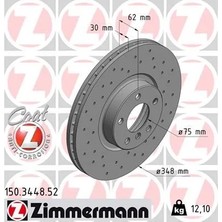 Zimmermann Fren Diski On Bmw E70 F15 E71 F16 Delikli