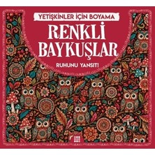 Dokuz Yayınları Renkli Baykuşlar & Yetişkinler Için Boyama