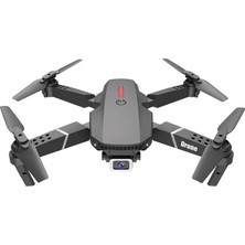 Go İthalat 4K Çift Kameralı 200M Menzilli Başsız Mod Gece Uçuşlu Wifi Fpv Katlanabilir Çantalı Drone