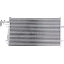 Meydan Klima Radyatörü 1.6i/1.6 Tdci (Brazing) (670X381X16) Alüminyum (Oris) ; Ford Focus C Max - 2007-2011