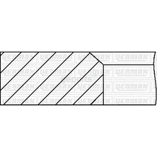 FEDERAL Segman W123-124-201 1980-1993 050 89.50 mm 1,75 x 2 X3,5