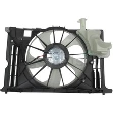 Meydan Radyatör Fan Davlumbazı Komple Benzinli (5 Kanat)(Motorlu)(Bidonlu)Oris ; Toyota Auris - 2007-2010