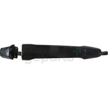 Meydan Arka Kapi Diş Açma Kolu Sağ (Boyanır Tip Siyah) (Hushan) ; Mitsubishi Lancer - 2008-2016