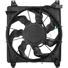 Meydan Radyatör Fan Davlumbazı Komple (7 Kanat) (Motorlu) (Oris) ; Hyundai H1- Minibüs - 2009-2011