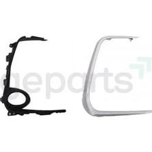 Meydan Sis Lamba Kapağı Sağ Sis Delikli Gri Iç Diş Set (2 Parça) ; Toyota Corolla - E210- 2019-2026