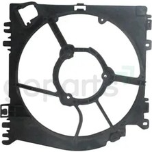 Meydan Radyaör Fan Davlumbazı Boş Gövde ; Nissan Note - 2010-2012