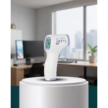 Kızılötesi Temassız Ateş Ölçer LCD Ekranlı