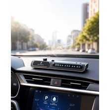 Nemere Araç Içine Montajlı LED Işıklı Telefon Numarası Gösterge + 3 Seviyeli
