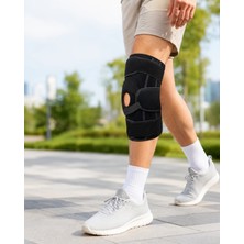 Nemere Dizliği Esnek Ligamentli Silikon Pedli Menisküs Destek Bandajı
