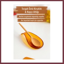 Storeşahin Akrilik Bal Tezgah Üstü Kirli Kaşıklık & Kepçe Altlığı SHN0720
