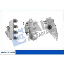KALE RADYATÖR Emme Manifoldu Egr Li Ford Connect 2007 1.8 Tdci 1990 SONRASI110 Ps Vakumsuz Tip