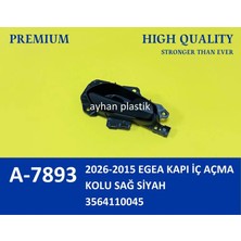 Ayhan Kapi Iç Açma Kolu Sağ Fiat Egea 2015 Siyah