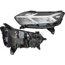 BSG Far Sol Sanedero Logan Jogger 2021 Motorlu LED Krom Cercevelı