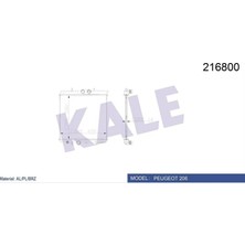 KALE RADYATÖR Radyatör 206 1998 1.0-1.4-1.6 16V Mek Klimasız 415X380X25