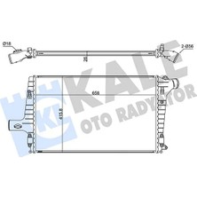 KALE RADYATÖR Intercooler A3-A6-Tt2.5 Tdı 2001-2004