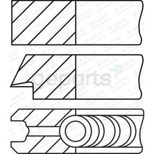 FEDERAL Segman Linea 2009 80MM:0.40 (EUR-5-115BG) (4 Adet)